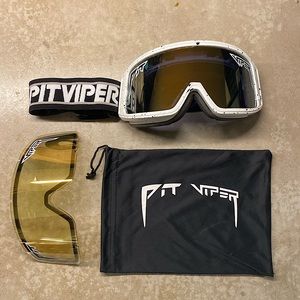 THE ORIGINAL Pit Viper Goggles AND LENS